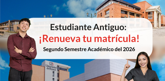  Estudiante Antiguo ¡Renueva tú Matrícula!