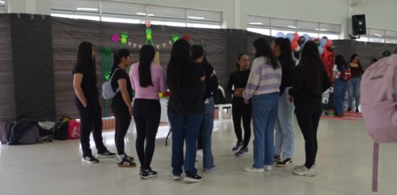 Durante el rally se fortaleció el segundo idioma dentro de la facultad.